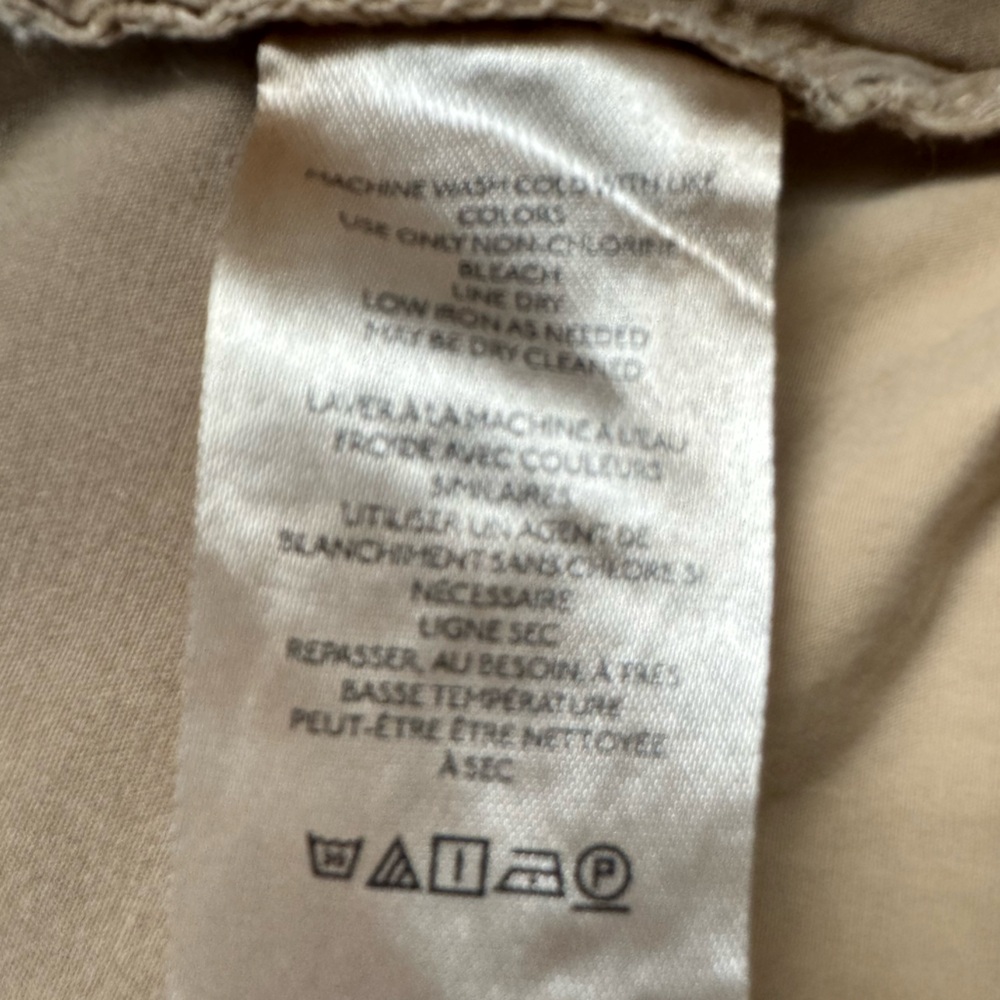Anthropologie High-Cuff Chino Pants 12 - Picture 10 of 11